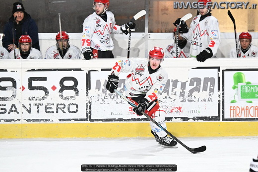 2024-10-10 Valpellice Bulldogs-Mastini Varese 02792 Joonas Oskari Savolainen